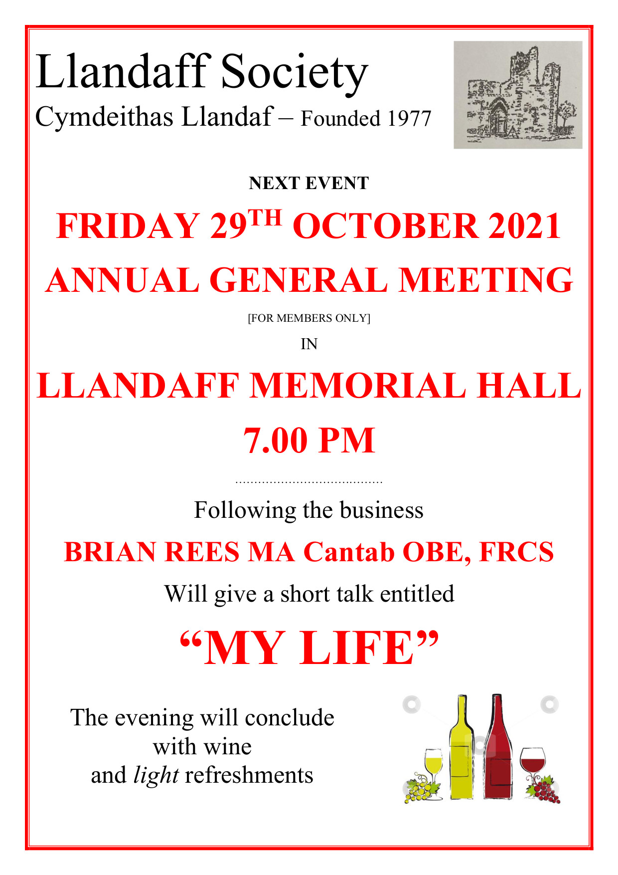 Llandaff Society AGM
