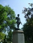 Lord Ninian Crichton Stuart statue at the Civic Centre